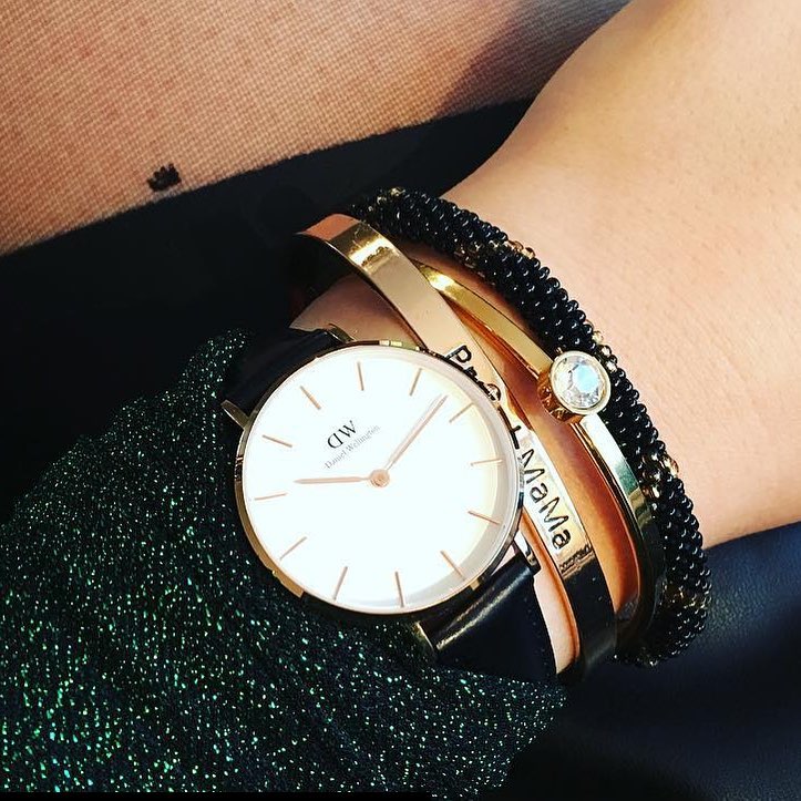 Proud Mama Βραχιόλι Χειροπέδα Mama Gold