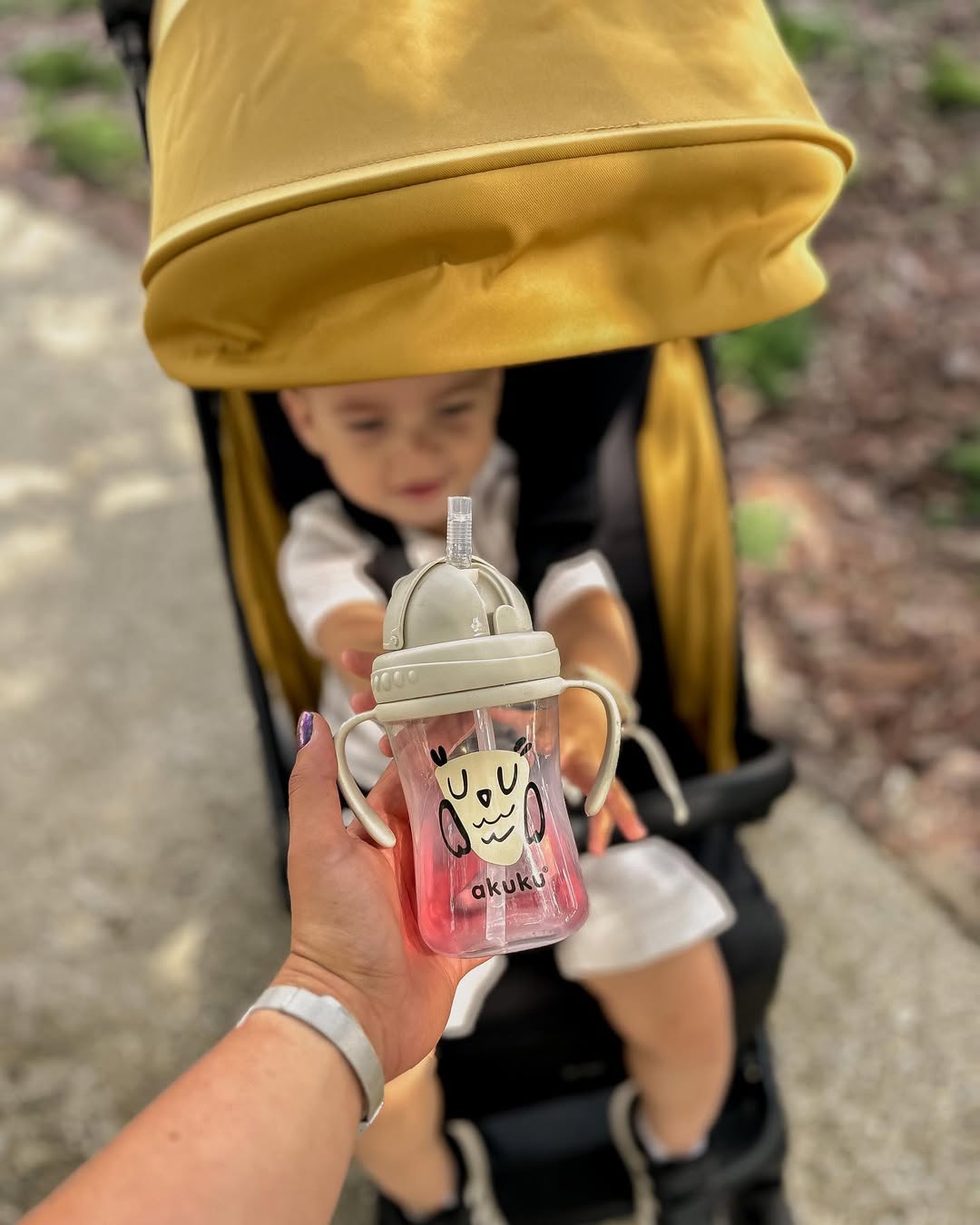 Ποτηράκι με καλαμάκι 300 ml Owl