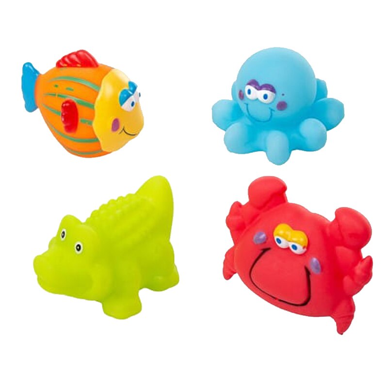 Παιχνίδια μπάνιου Μπουγελοφατσάκια (σετ των 4)