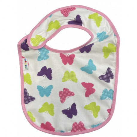 Αδιάβροχη Βαμβακερή Σαλιάρα με Velcro