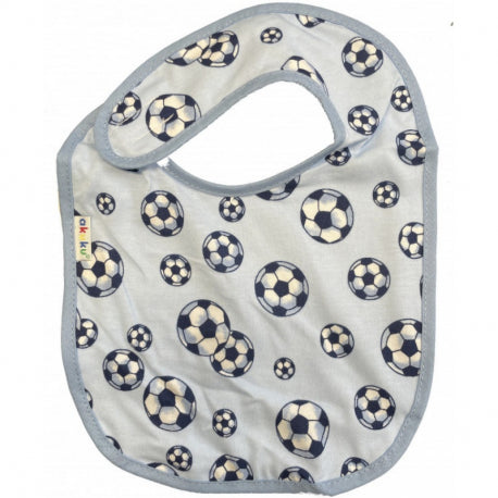 Αδιάβροχη Βαμβακερή Σαλιάρα με Velcro