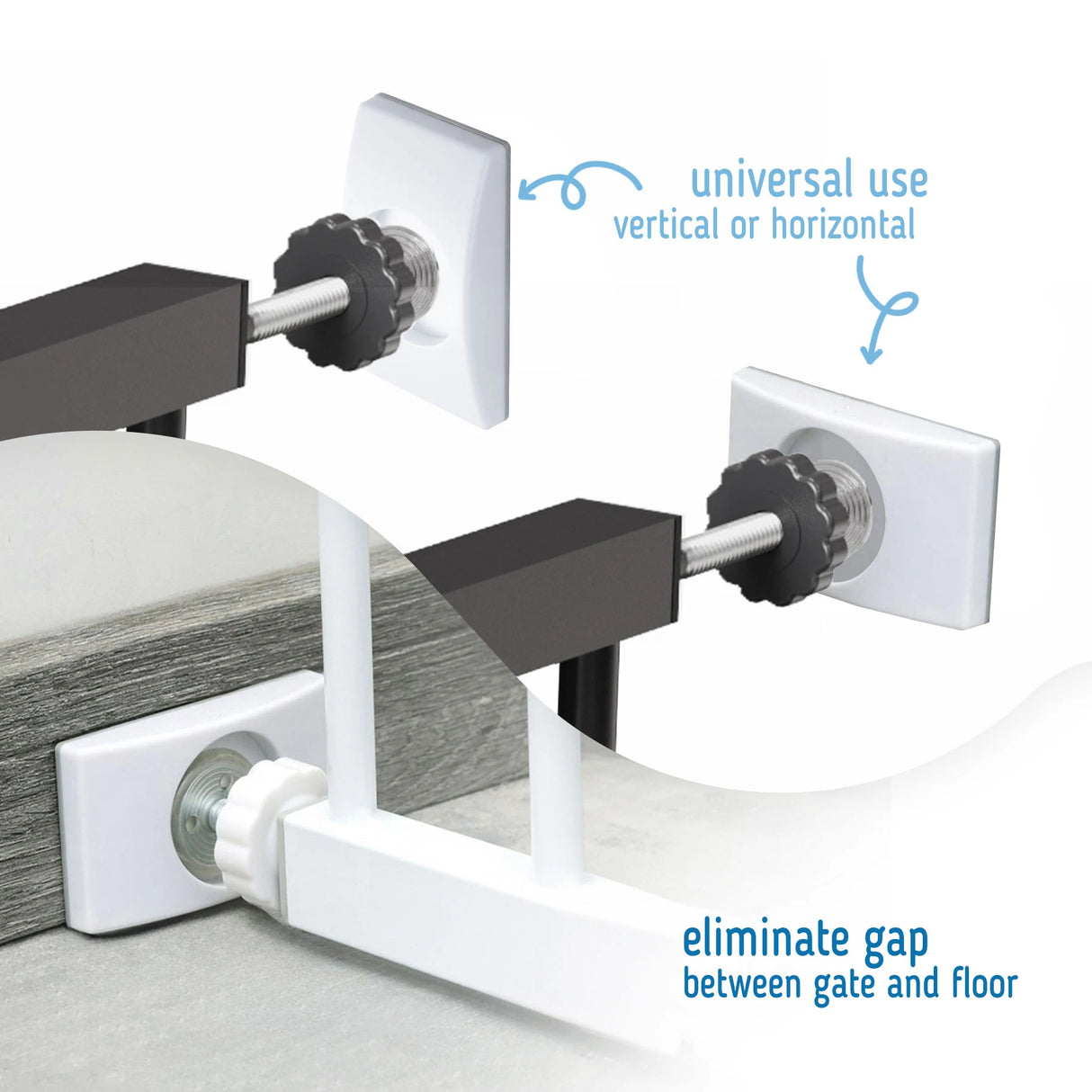 Sipo Προστατευτικά Τοίχου για Πόρτα Ασφαλείας 4 τεμ.