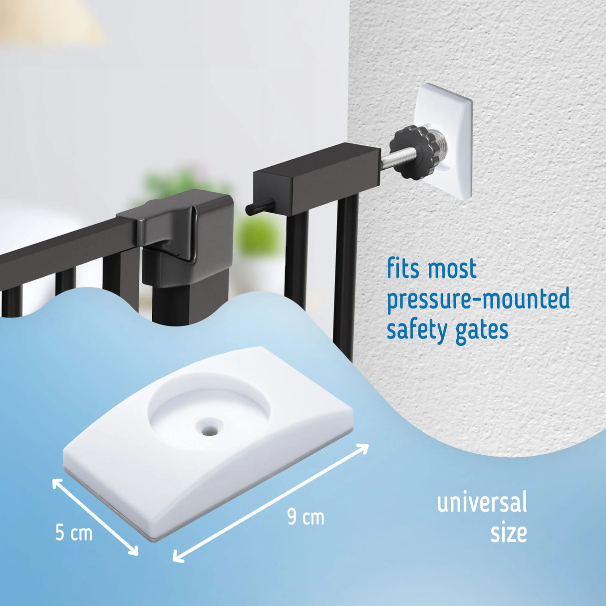 Sipo Προστατευτικά Τοίχου για Πόρτα Ασφαλείας 4 τεμ.