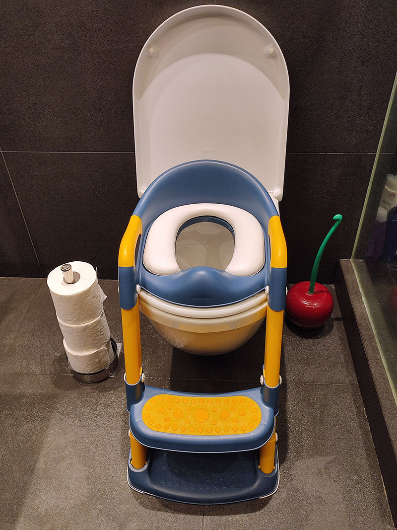 Εκπαιδευτική Σκαλιέρα Τουαλέτας - Blue/Yellow