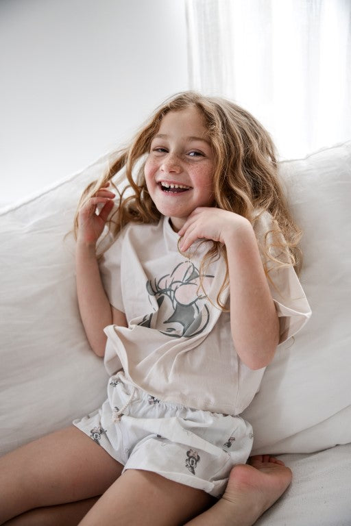 Minene - Disney Σετ Μπλούζα & Σορτς Pink (2-8 ετών)