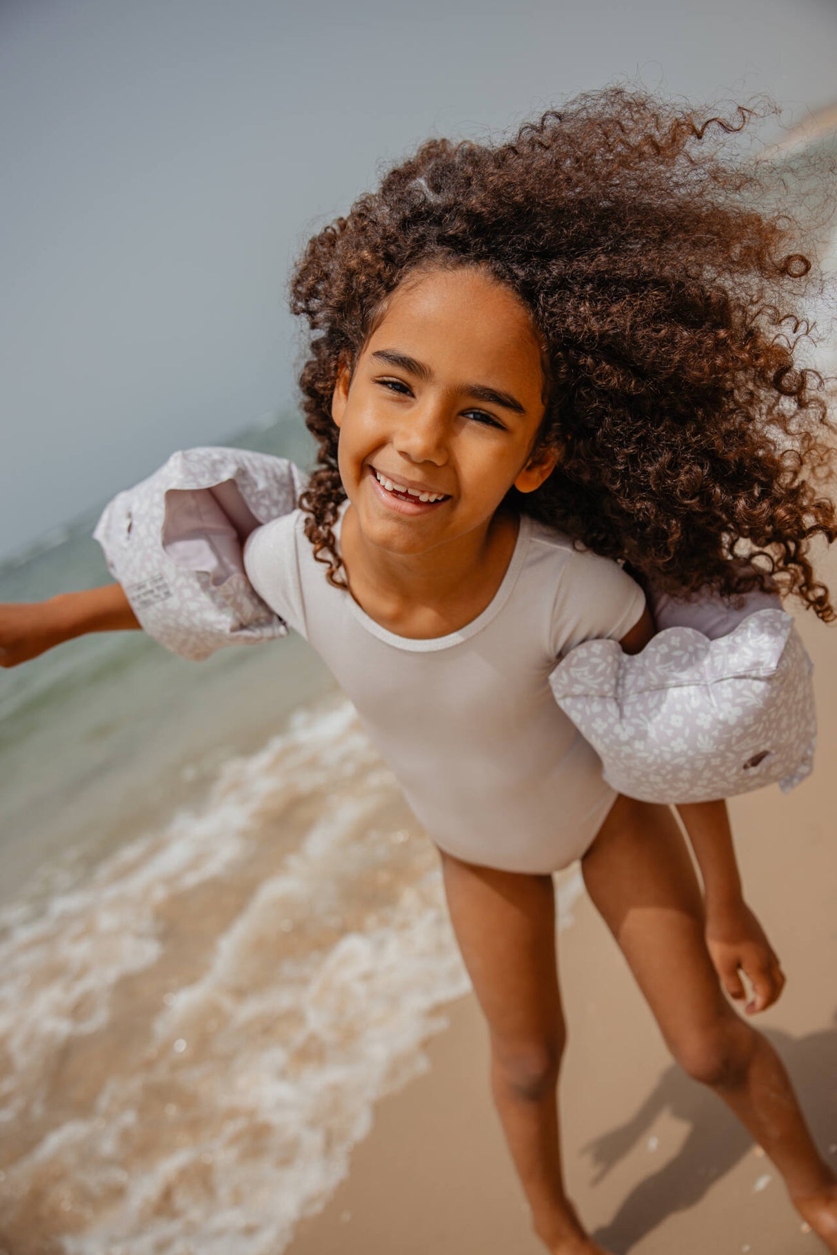 Minene - Κοντομάνικο Ολόσωμο Μαγιώ UV Lily (2-8 ετών)