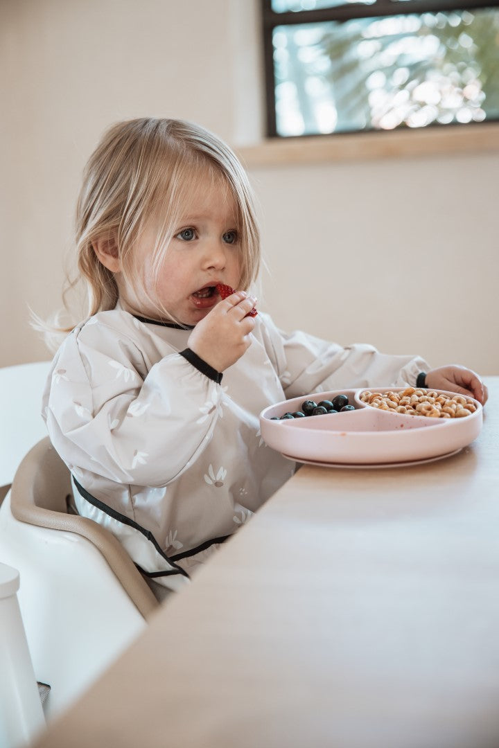 Minene - Πιάτο Σιλικόνης με βεντούζα Light Brown