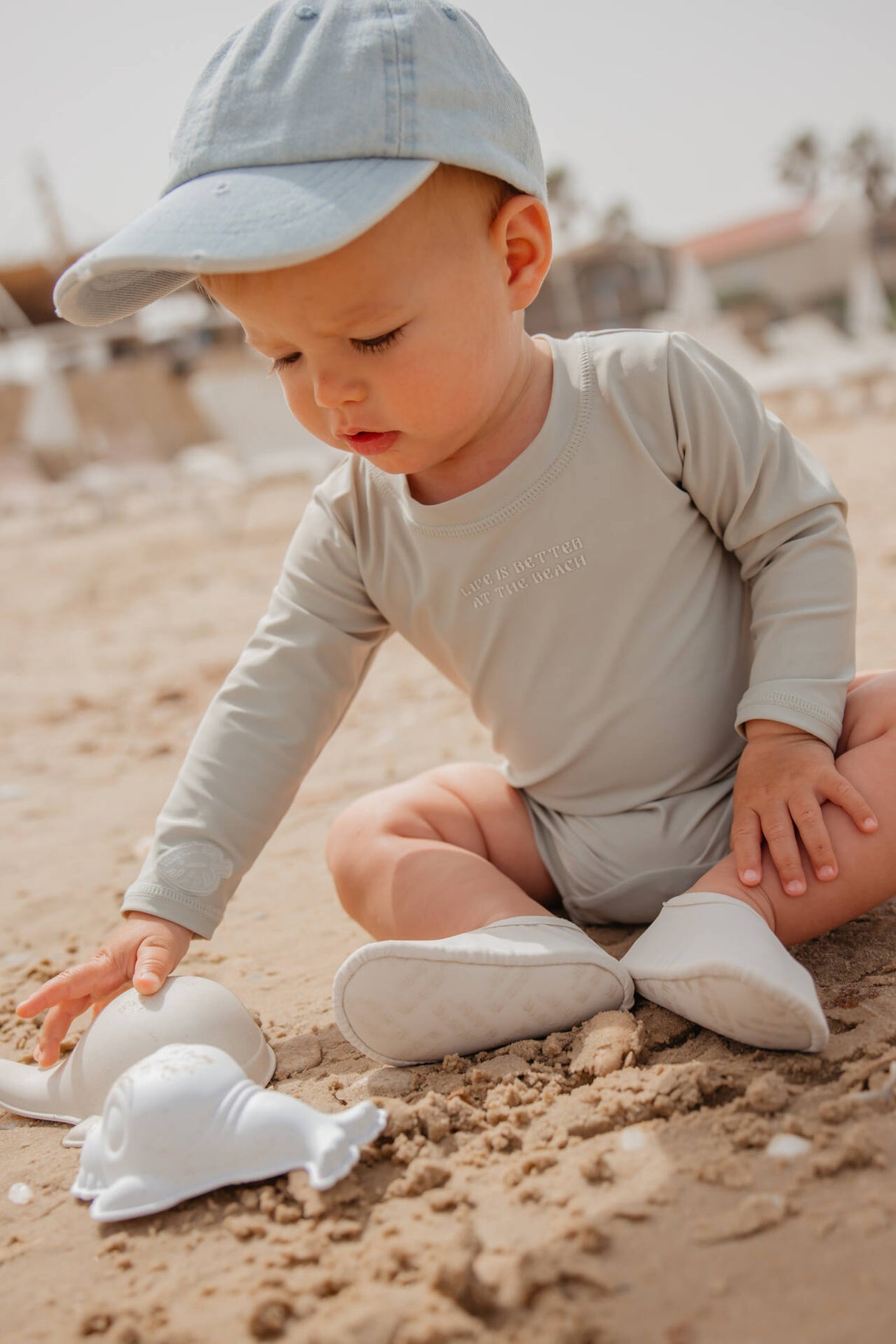 Minene - Παπουτσάκια Παραλίας Pink&White (12m-3Y)