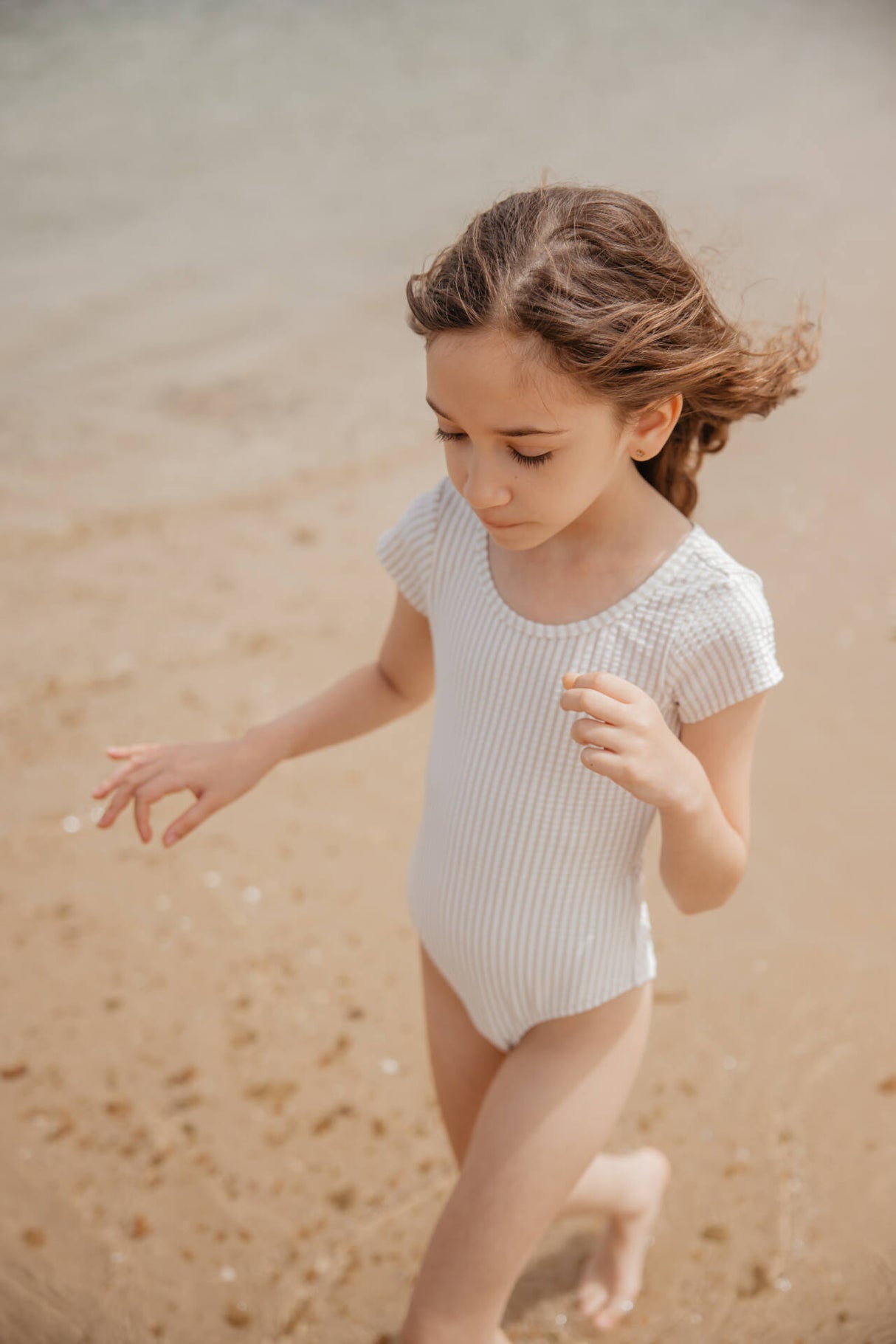 Minene - Κοντομάνικο Ολόσωμο Μαγιώ UV Lily (2-8 ετών)