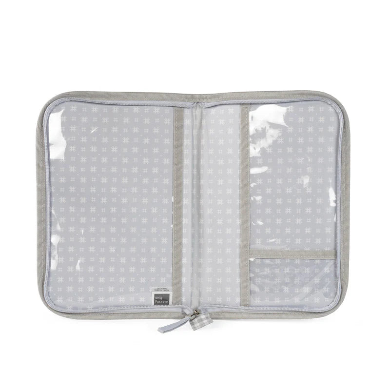 Θήκη Βιβλιαρίου I Love Vichy Grey