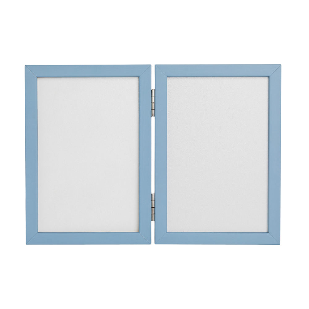 Κορνίζα για αποτύπωμα πηλού και φωτογραφία - Blue (10x15εκ.)