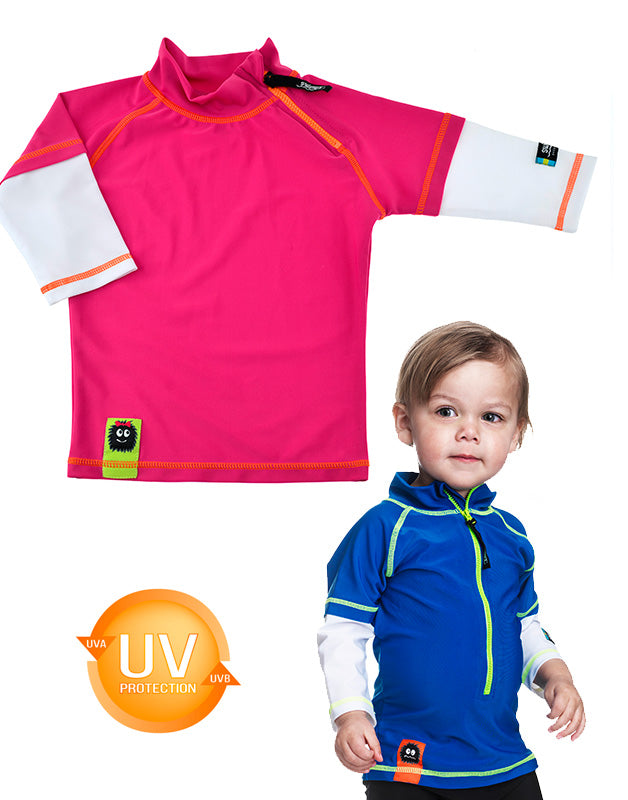UV-Shirt,Monster,Pink 110-116cl