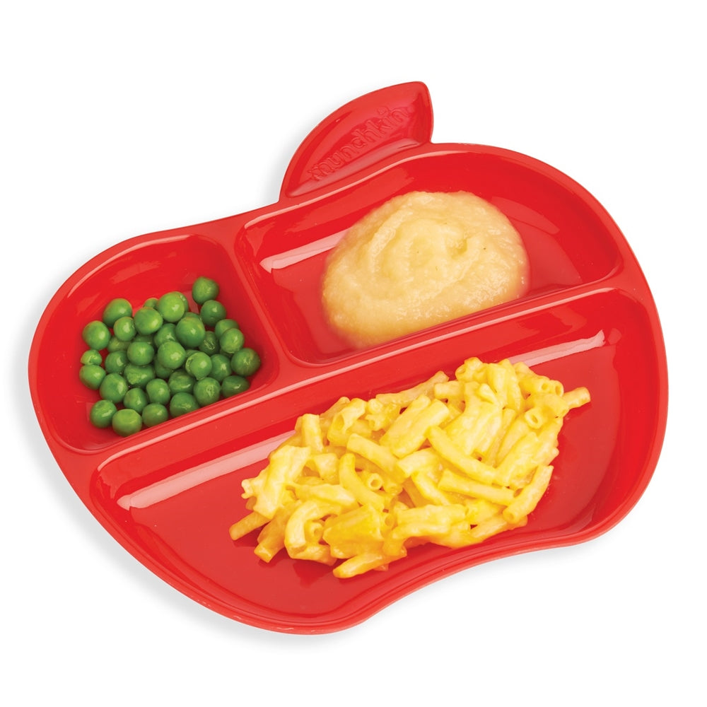 Munchkin 3 Lil Apple Plates , 3 πιατάκια