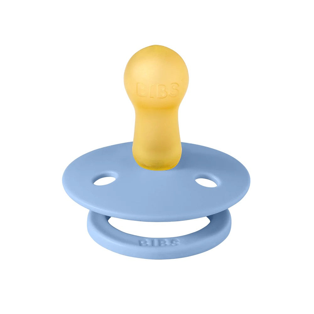 Bibs - Πιπίλες  Colour 2τεμ. - Latex Sky Blue/Baby Blue No 1