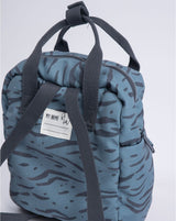 Minene – Mini Cotton Backpack Blue Zebra