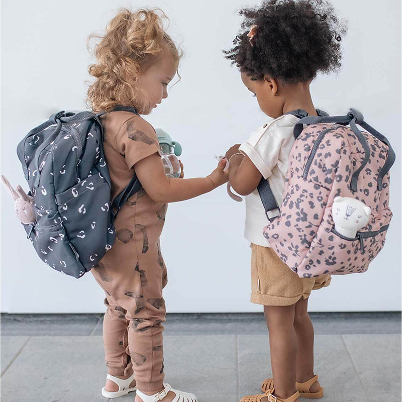 Minene – Mini Cotton Backpack Blue Zebra