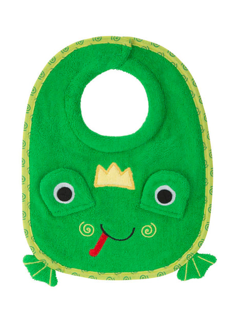 100% Cotton Σαλιάρα - Flippy the Frog