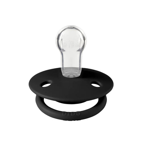 Bibs - Πιπίλες De Lux 2τεμ. - Silicone Cloud/Black Onesize