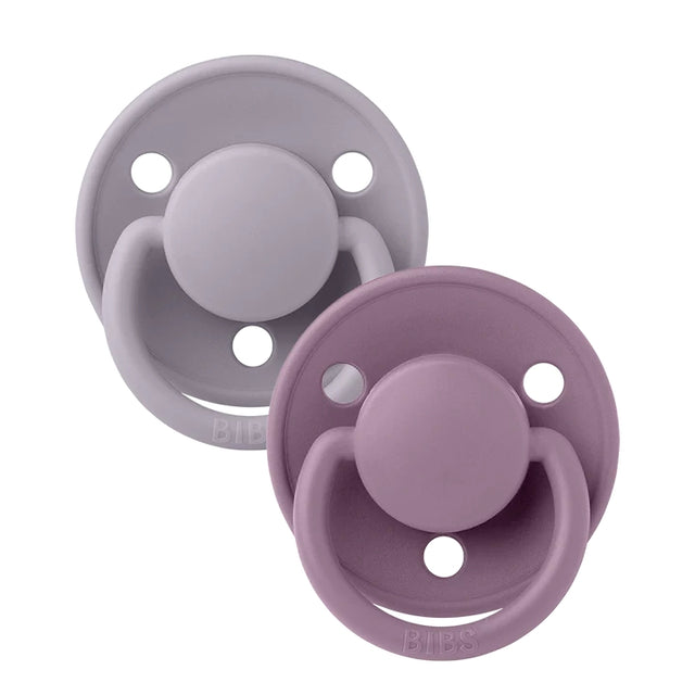 Πιπίλες De Lux 2τεμ. - Latex Fossil Grey/Mauve No 1