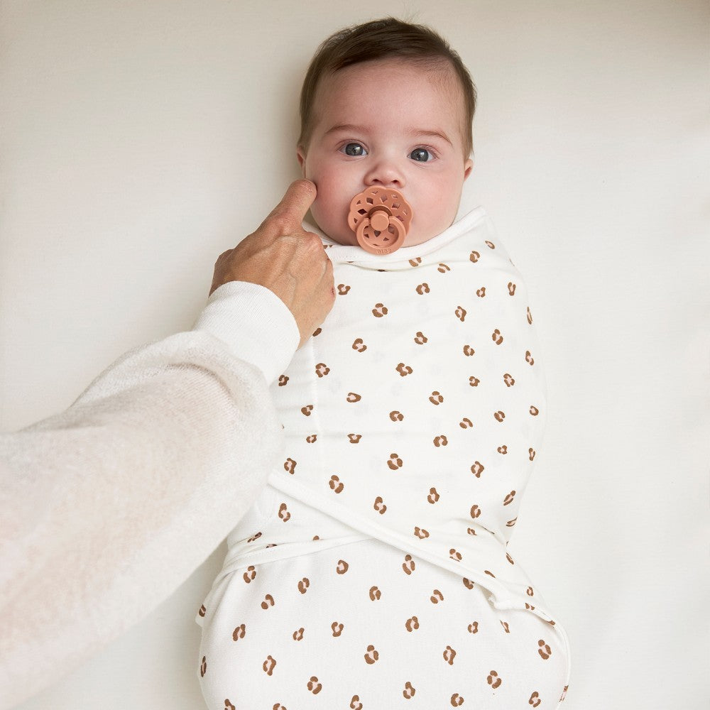 Meyco 2 Pack Swaddle Mini Panther Soft Pink 0-3 μηνών