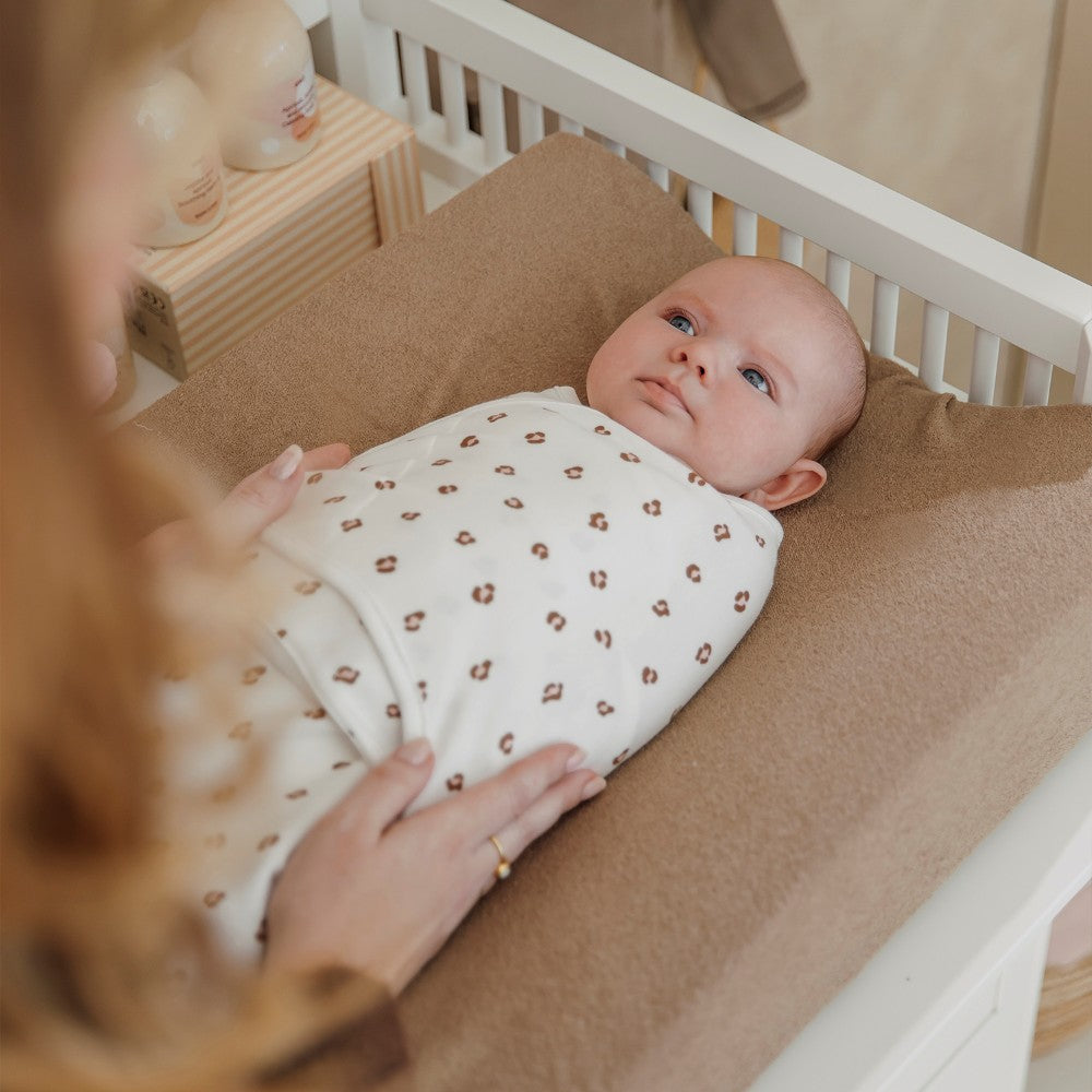 Meyco 2 Pack Swaddle Mini Panther Soft Pink 0-3 μηνών