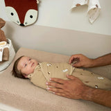 Meyco - Swaddle Forest Animals Sand 0-3 μηνών