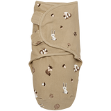 Meyco 2 Pack Swaddle Forest Animals Sand 0-3 μηνών