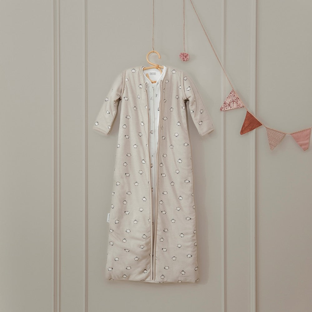 Meyco Υπνόσακος 4 εποχές Penguin Soft Sand (6 μηνών - 3 ετών)