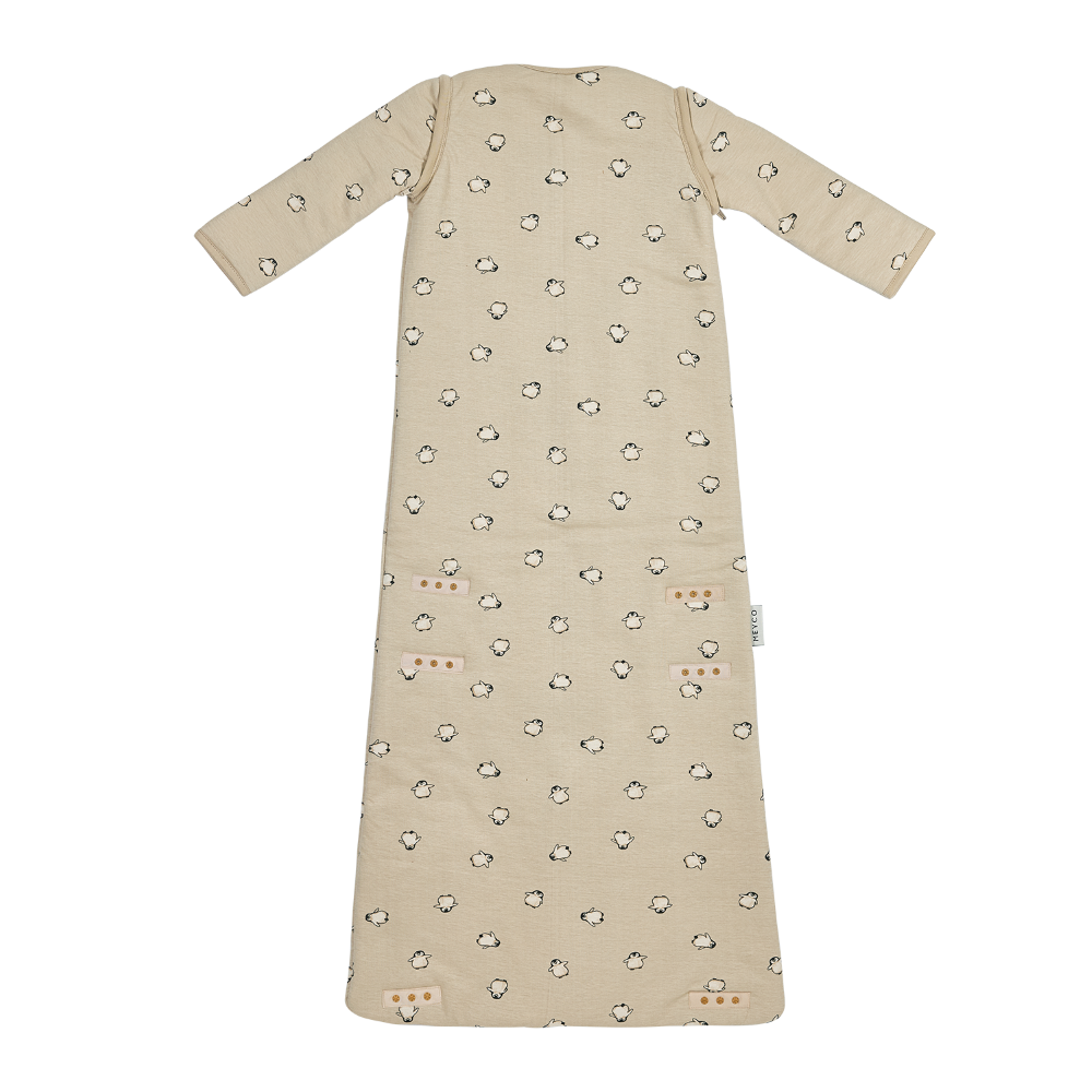 Meyco Υπνόσακος 4 εποχές Penguin Soft Sand (6 μηνών - 3 ετών)