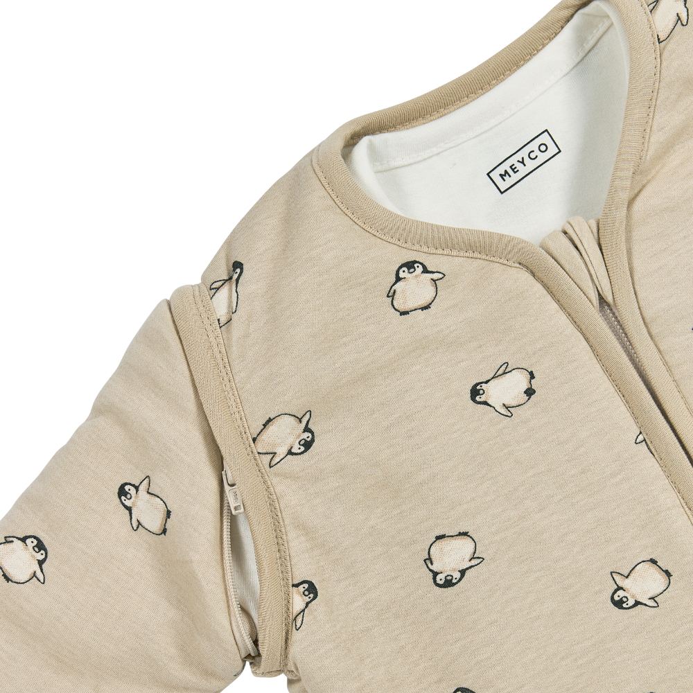 Meyco Υπνόσακος 4 εποχές Penguin Soft Sand (6 μηνών - 3 ετών)