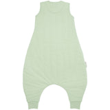 Meyco Υπνόσακος με πόδια Slub - soft green (9 μηνών-5 ετών)