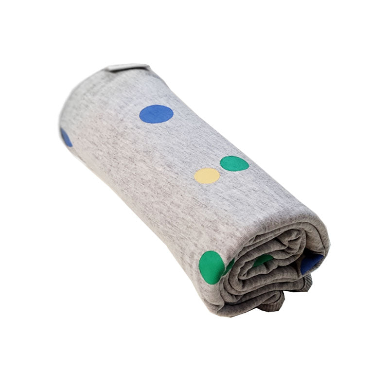 Double sided blanket - Light gray Printed