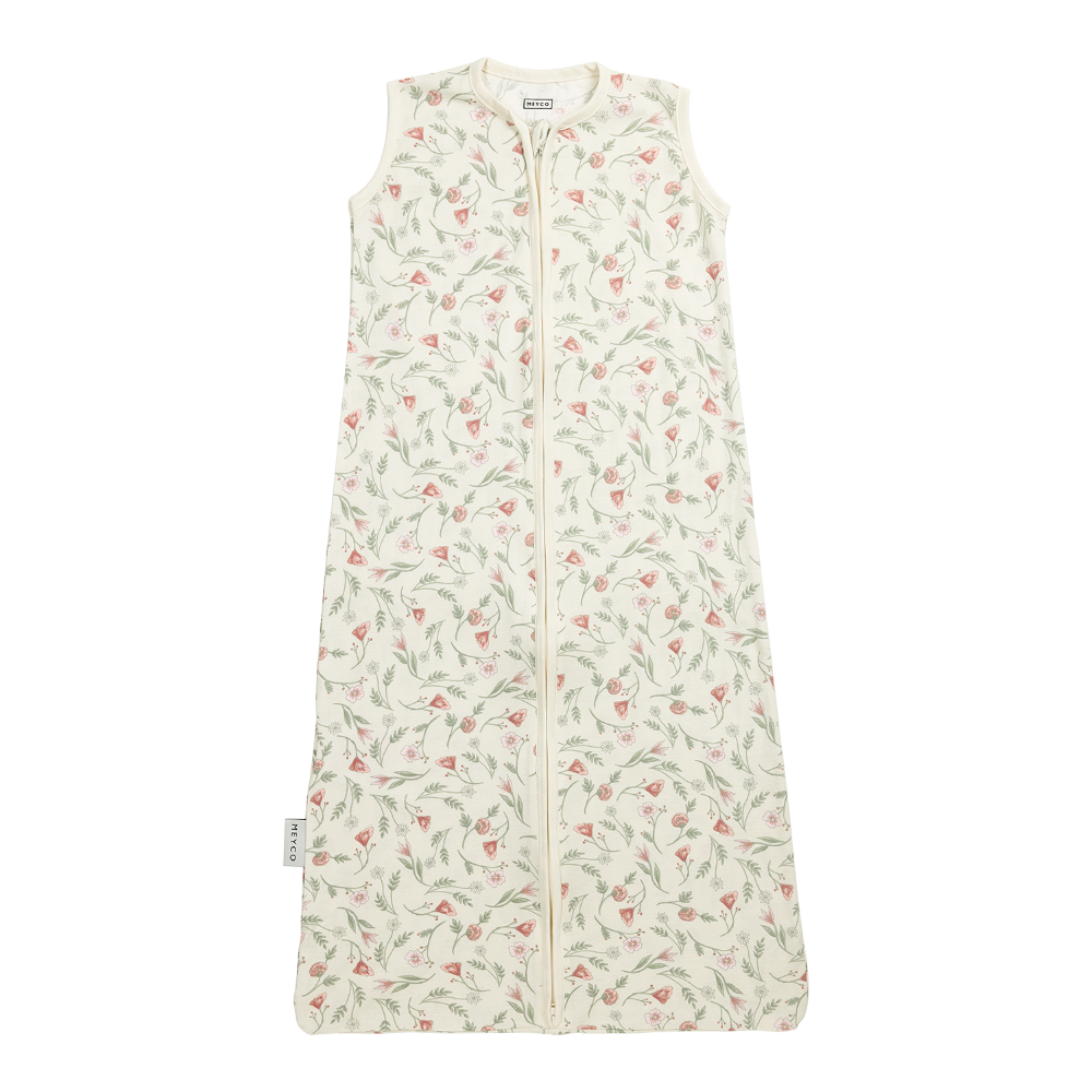 Meyco Καλοκαιρινός Υπνόσακος Jersey Flower Multicolour 0.3 Tog