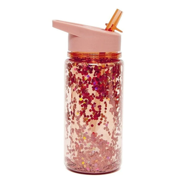 Petit Monkey – Παγούρι Glitter Peach Blossom