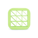 Melii - Sandwich Cutters Blue/Lime 6 τεμ