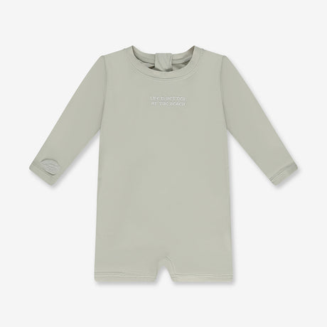 Minene - Ολόσωμο Μαγιώ με Μανίκια UV Olive (6-24 μηνών)