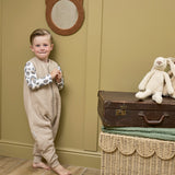 Meyco 100% Βαμβακερός Υπνόσακος με Ποδαράκια 2.0 Tog Muslin Sand (9 μηνών-5 ετών)