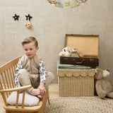 Meyco 100% Βαμβακερός Υπνόσακος με Ποδαράκια 2.0 Tog Muslin Sand (9 μηνών-5 ετών)