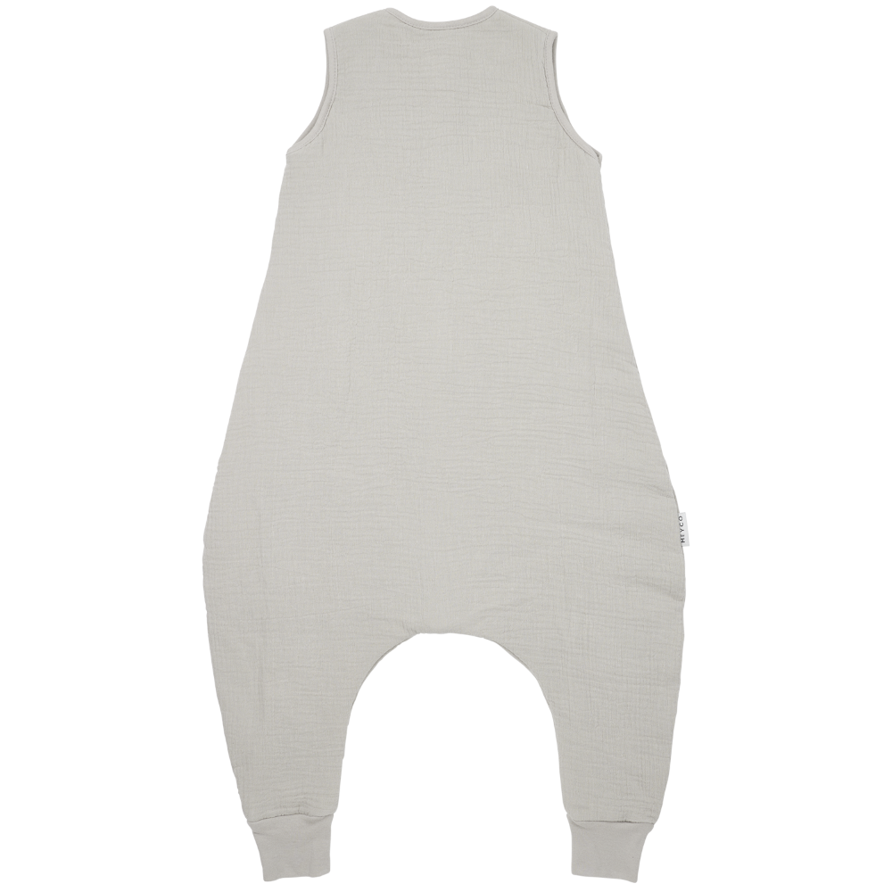 Meyco 100% Βαμβακερός Υπνόσακος με Ποδαράκια Muslin Greige (9 μηνών-5 ετών)