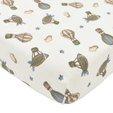 Meyco Σεντόνι με Λάστιχο Jersey Air Balloons Multicolour 70x140/150cm