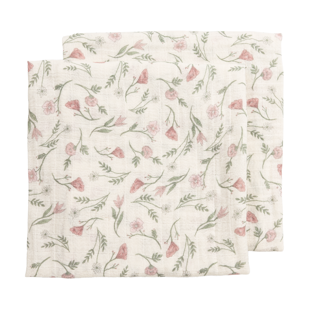 Meyco Σετ 100% Βαμβακερές Μουσελίνες 70x70cm (2 τμχ.)