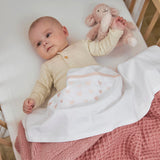 Meyco Σεντόνι Hearts Soft Pink 100x150cm