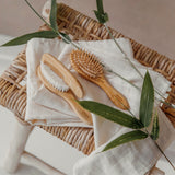 Meyco Βρεφικό Σετ Περιποίησης Μαλλιών Bamboo Natural (3 τεμ.)