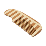 Meyco Βρεφικό Σετ Περιποίησης Μαλλιών Bamboo Stripe Natural/Walnut (3 τεμ.)