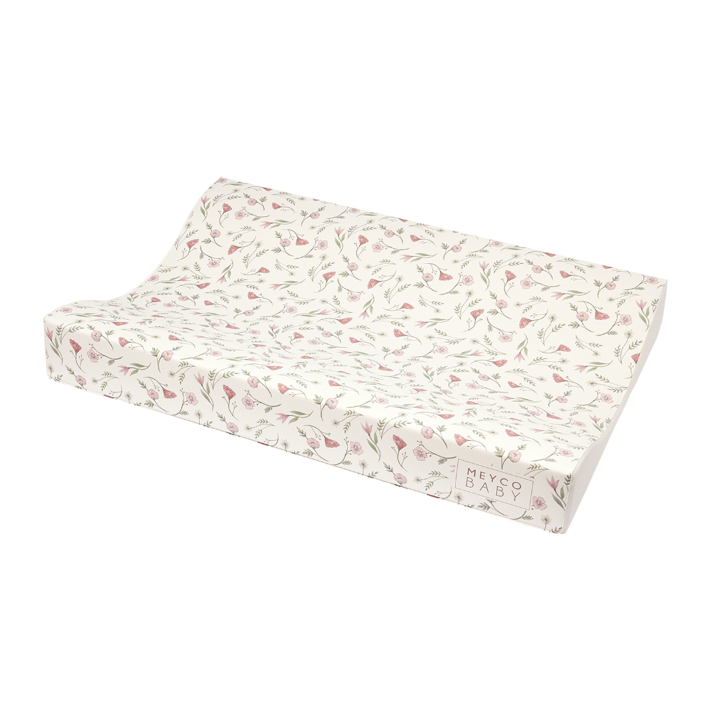 Meyco Μαλακή Αλλαξιέρα Μωρού Flower Multicolour 50x70cm