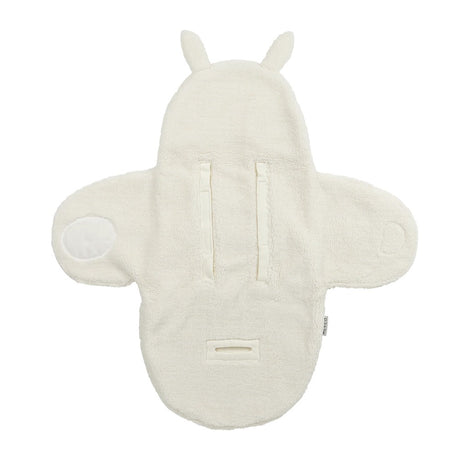 Meyco Wrap Κουβερτούλα Teddy για τη βόλτα Rabbit Natural