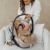 Meyco Wrap Κουβερτούλα Teddy για τη βόλτα Bear Brown