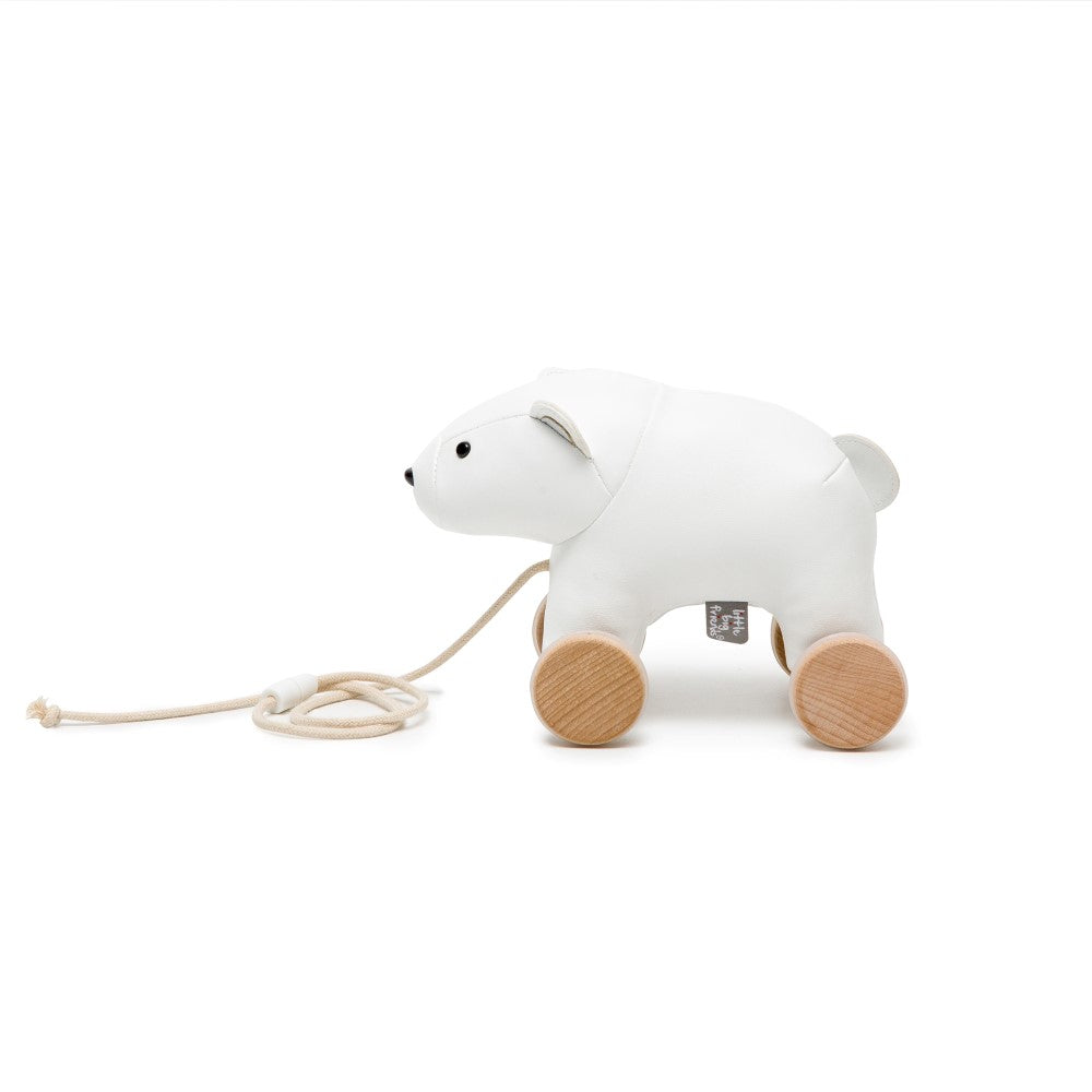 Nathan the pull along polar bear