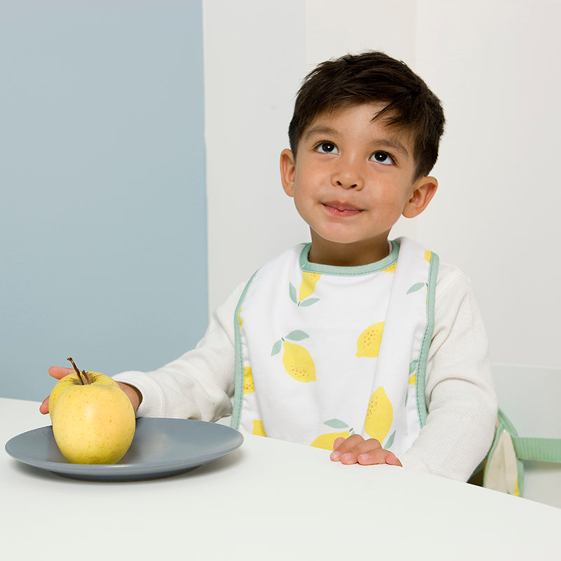Baby To Love Σετ 2 σαλιάρες/ποδιές – Happy Lemon