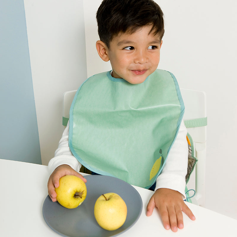 Baby To Love Σετ 2 σαλιάρες/ποδιές – Happy Lemon